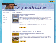 Tablet Screenshot of napoleonbooks.com